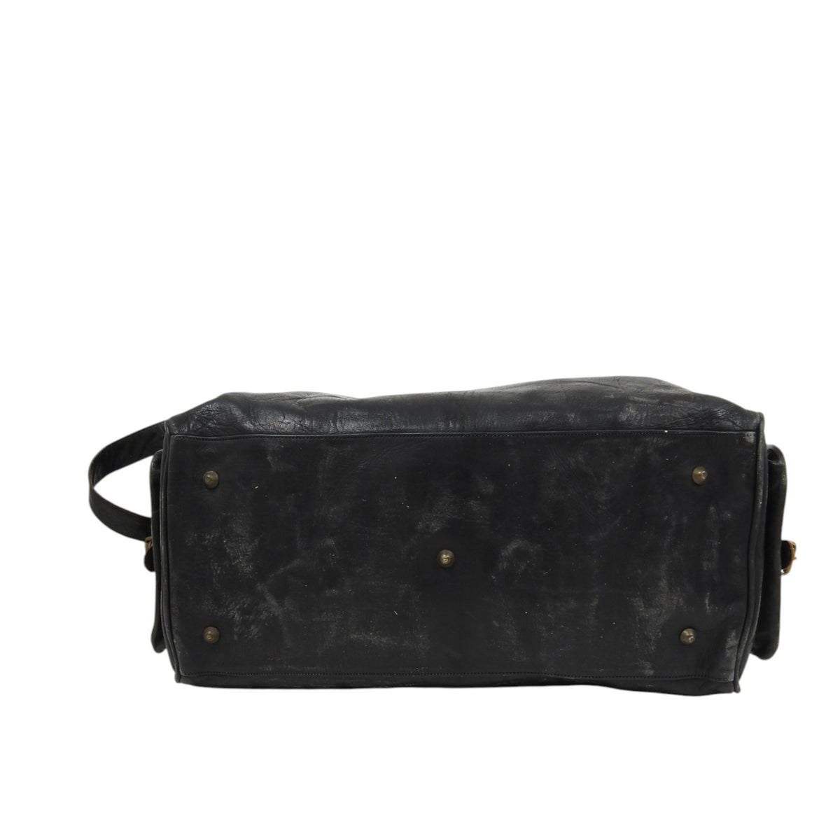 Vintage Leather Duffle Bag