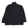 Engineered Garments black/grey Striped Mockneck Long Sleeve Size Medium