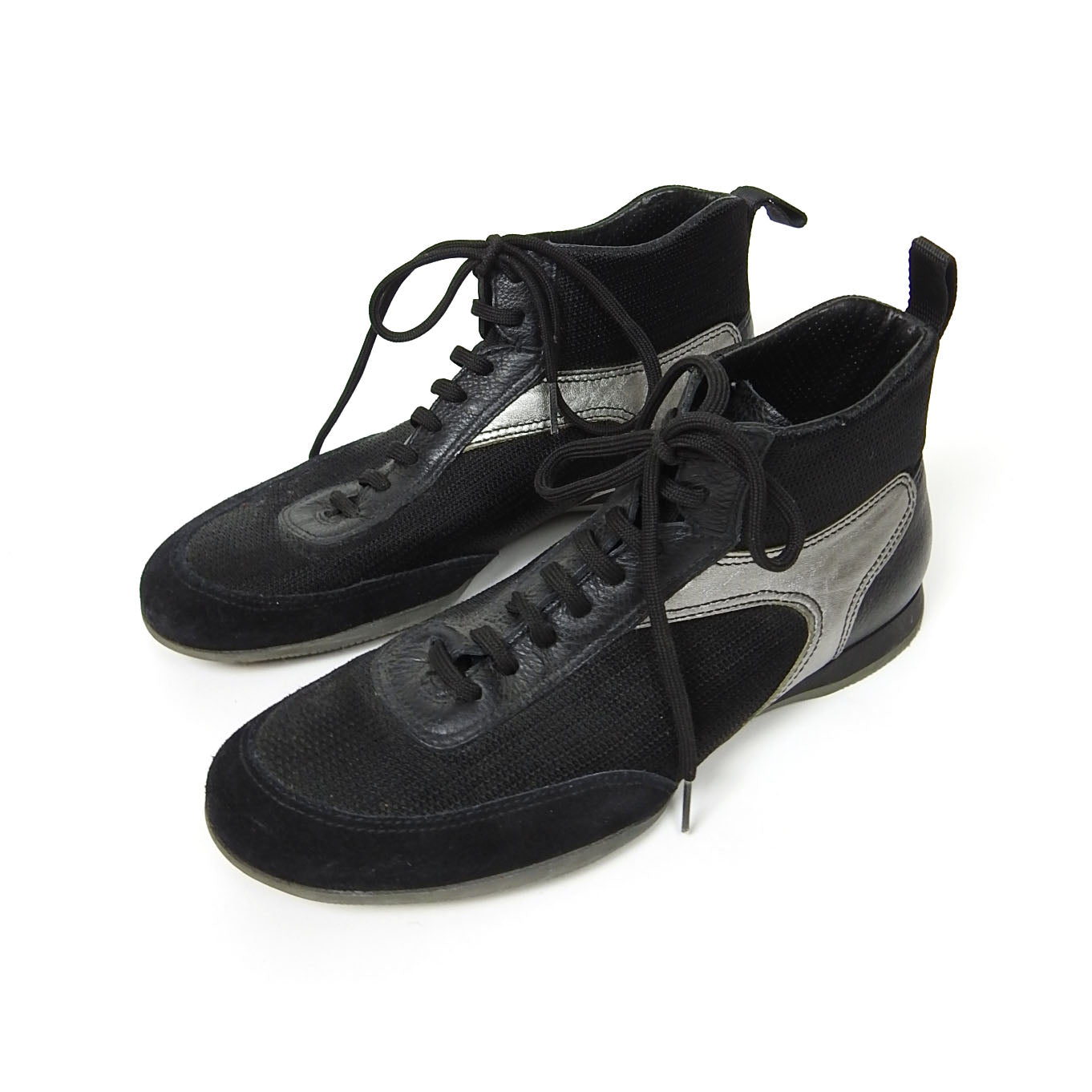 Prada High Top Sneakers Size 7.5