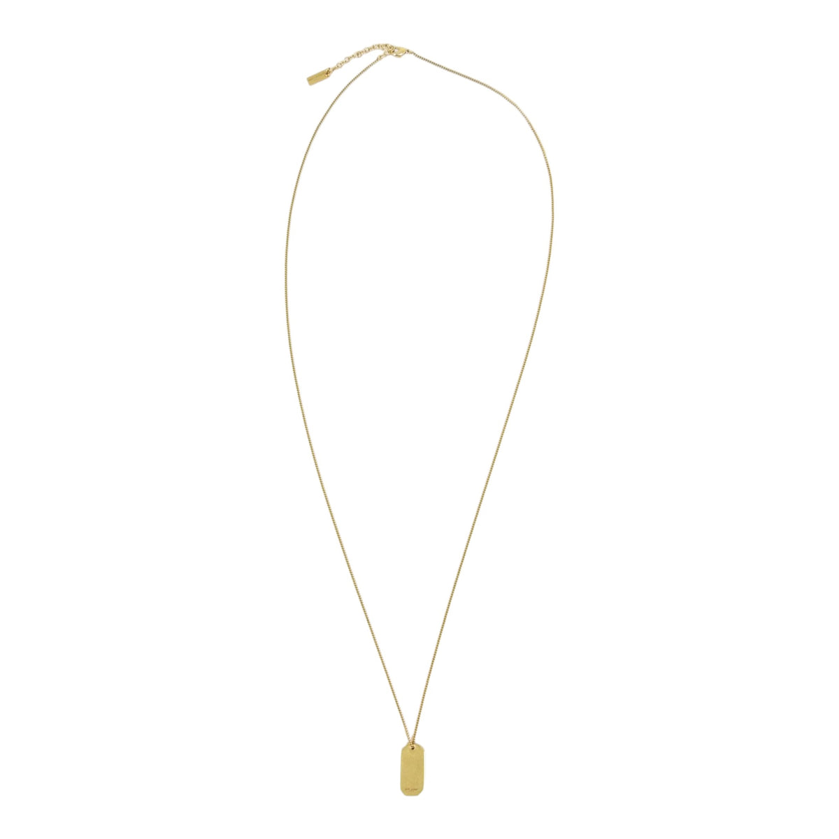 Saint Laurent Paris Pendant Necklace