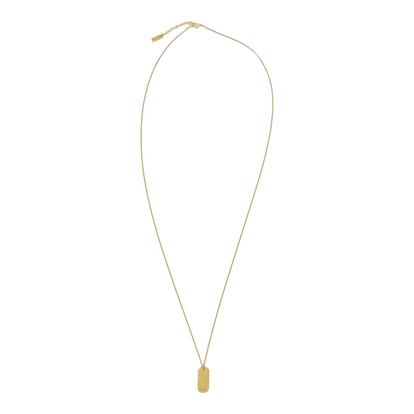 Saint Laurent Paris Pendant Necklace
