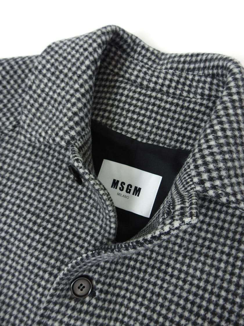MSGM Wool Overcoat Size 46