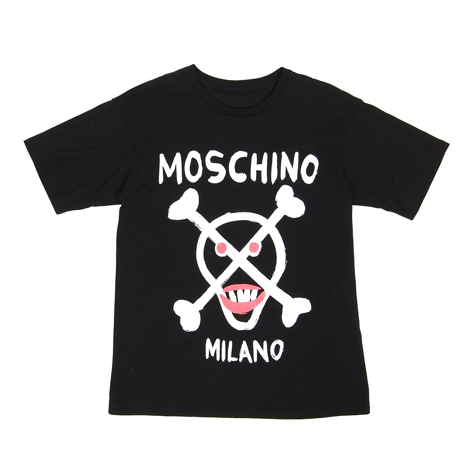 Moschino Skull & Cross Bones T-Shirt Size Large