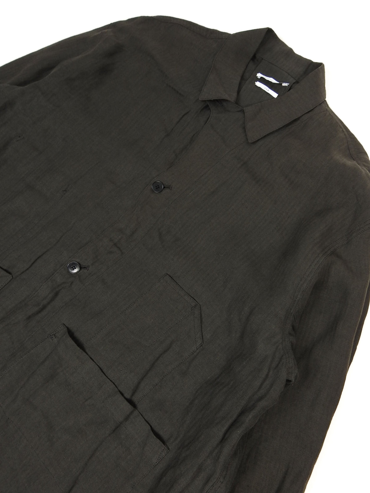 Undecorated charcoal Oversized Chore Jacket size 2