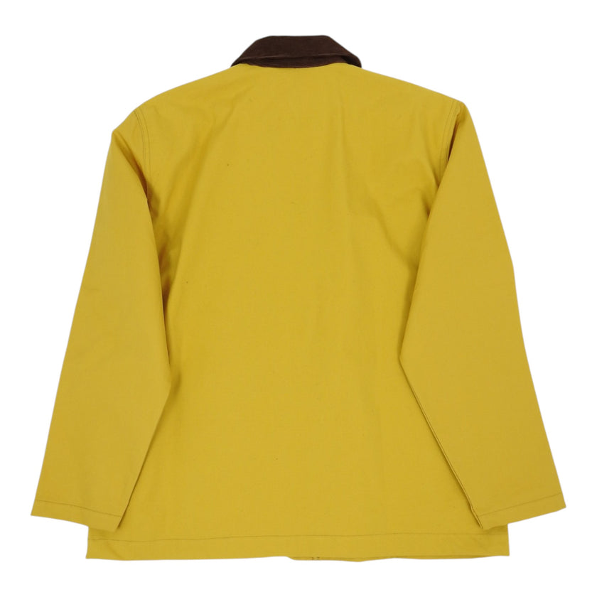 Serviceworks yellow Cord Collar Chore Coat Size Medium