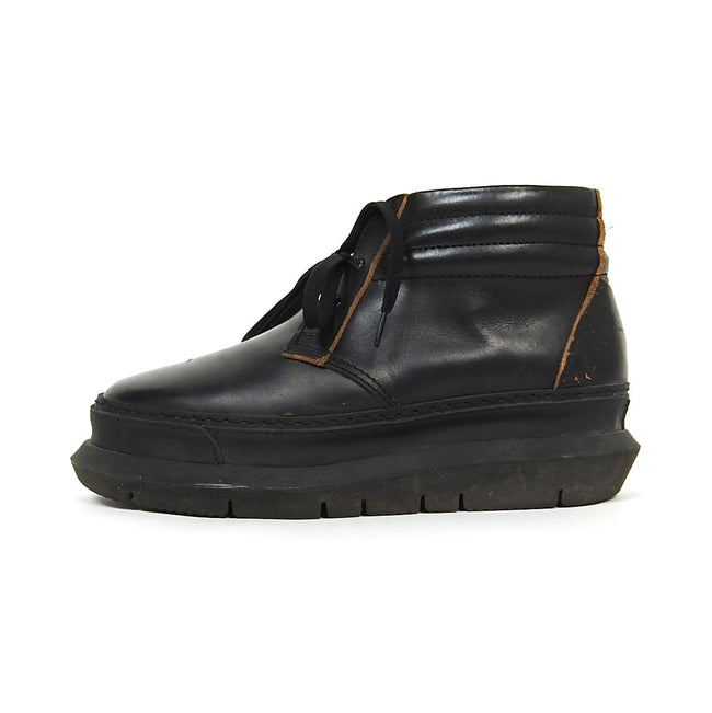 Sacai Leather Ankle Boots Size 41