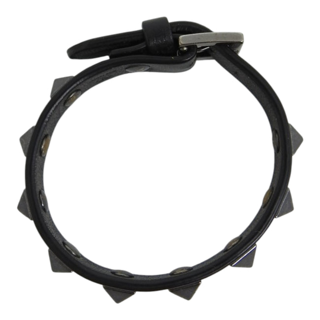 Valentino Leather Rockstud Bracelet