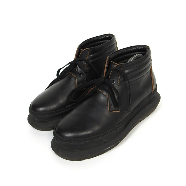 Sacai Leather Ankle Boots Size 41