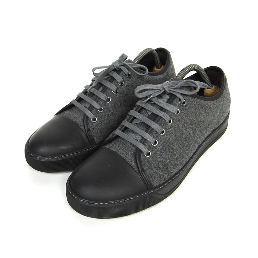Lanvin Felted Wool Sneakers Size 9