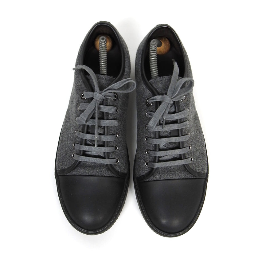Lanvin Felted Wool Sneakers Size 9