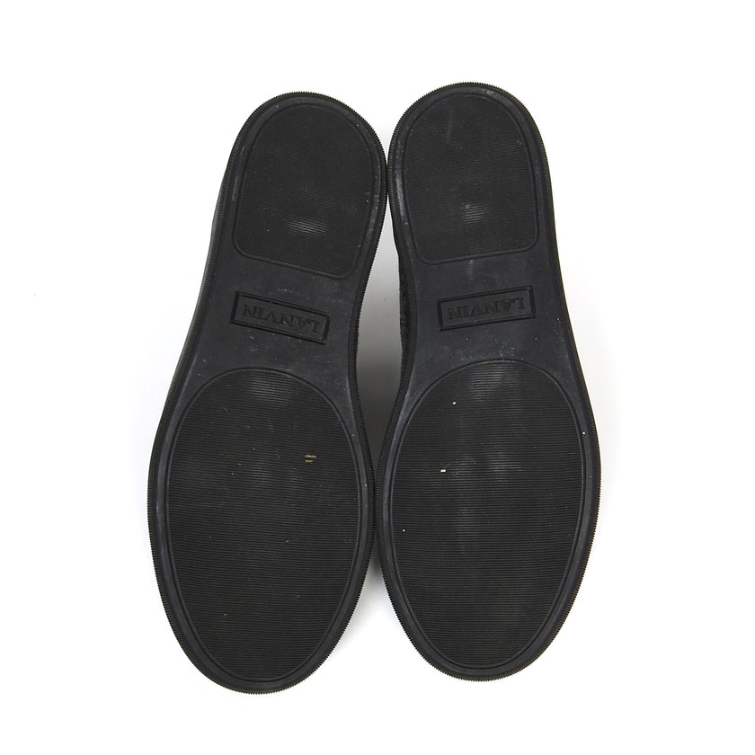 Lanvin Felted Wool Sneakers Size 9