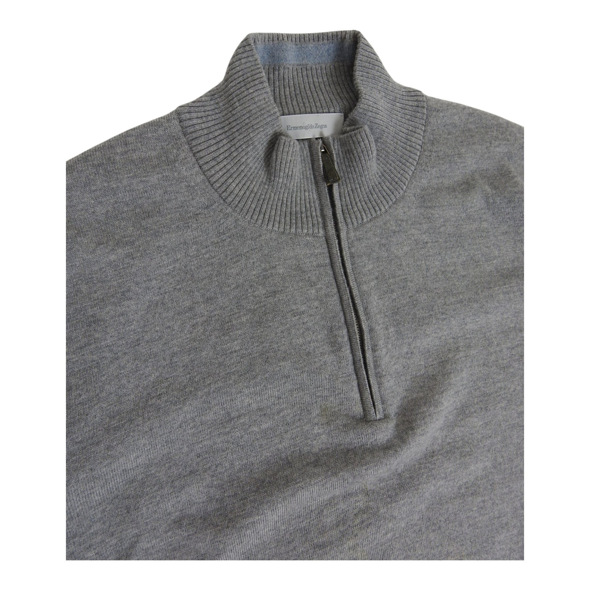 Ermenegildo Zegna 1/4 Zip Sweater Size 58