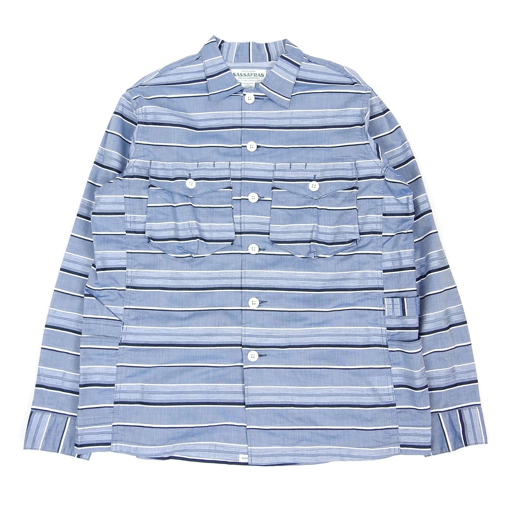 Sassafras Striped Shirt Size Small