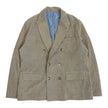 Stussy Corduroy Double Breasted Blazer Size Medium