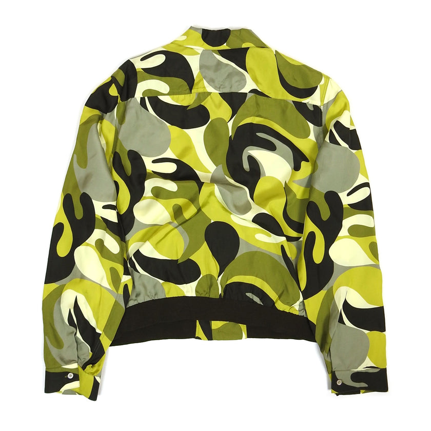 Marni Camp Collar Viscose Jacket Size 56