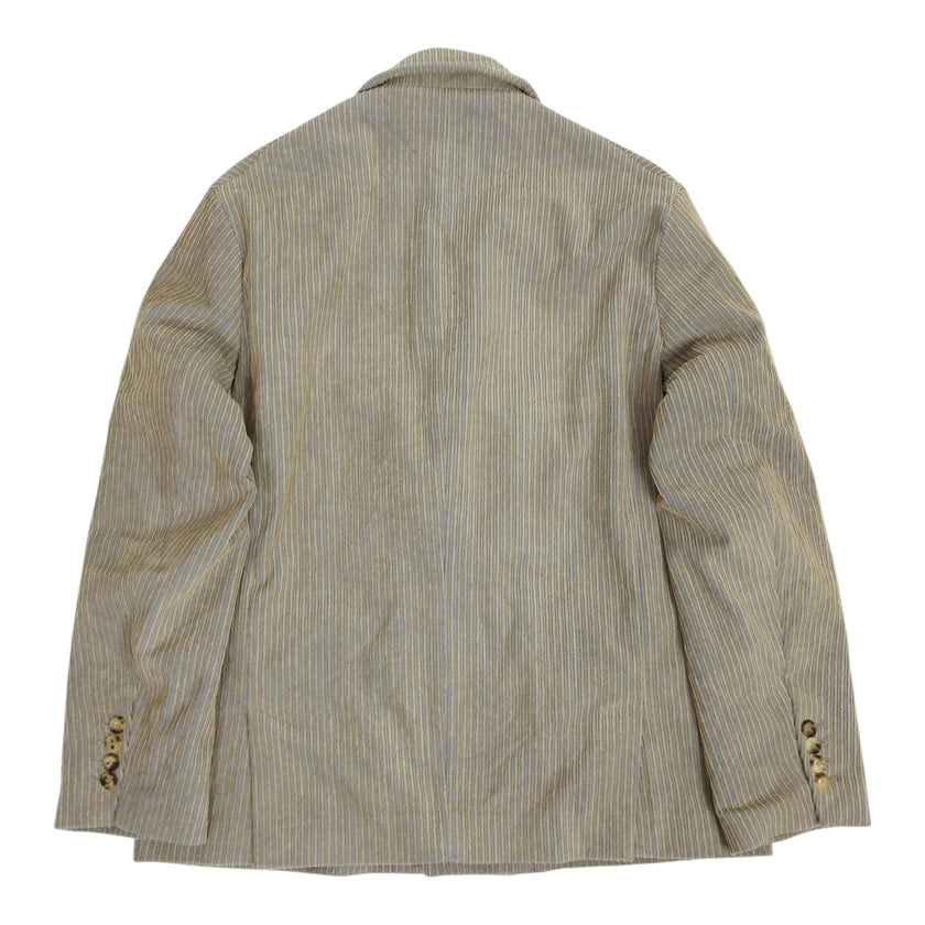 Stussy Corduroy Double Breasted Blazer Size Medium