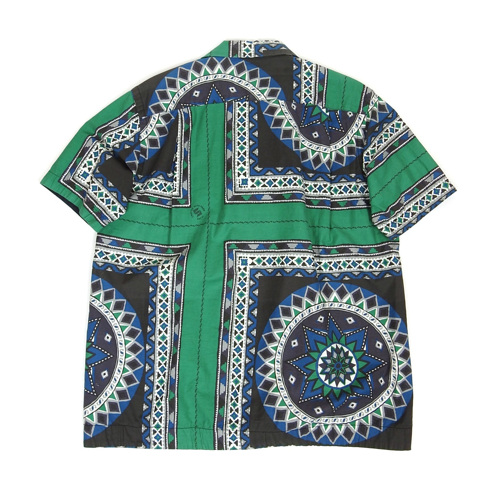 Sacai Patterned SS Shirt Size 3