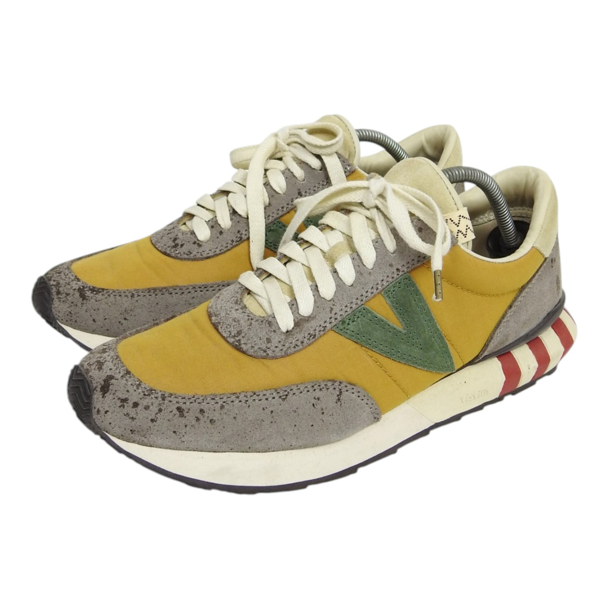 Visvim Grey/Yellow Sneakers Size 11