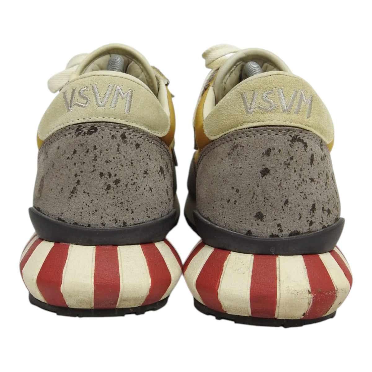 Visvim Grey/Yellow Sneakers Size 11