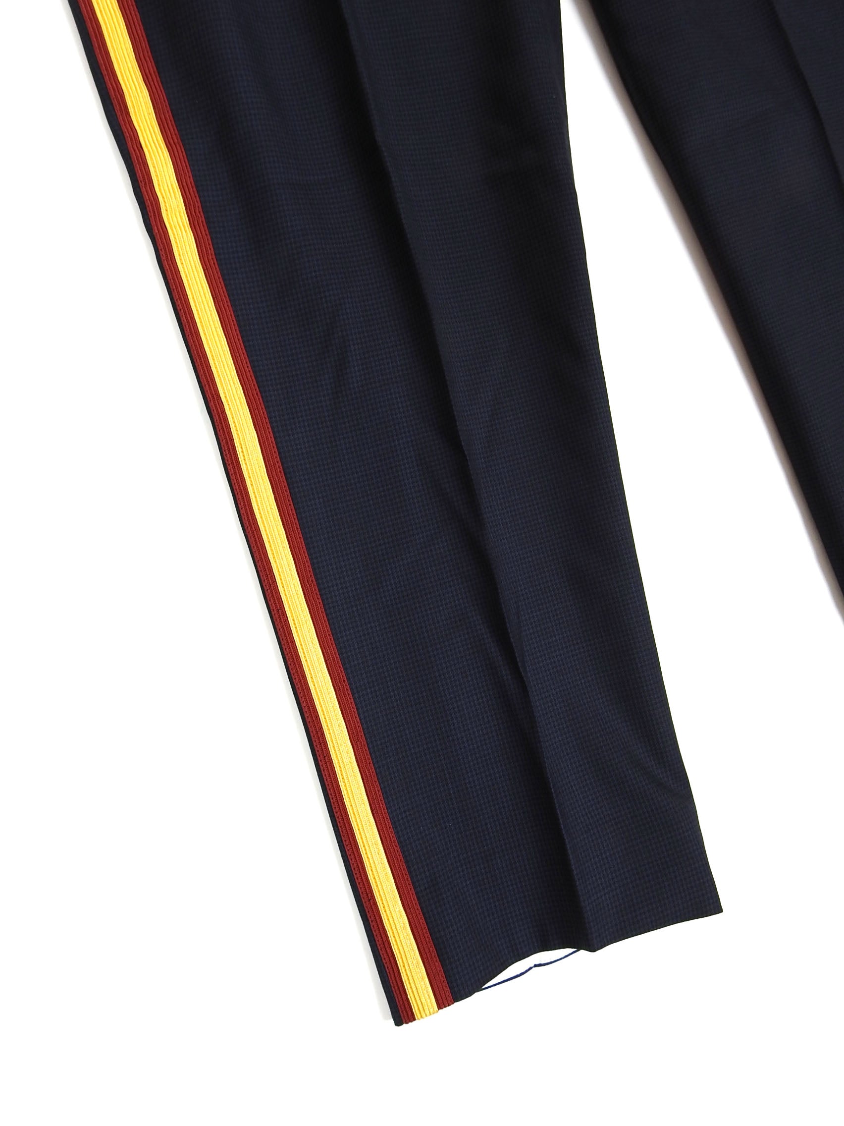CK205W39NYC Check Side Stripe Trousers Size 50