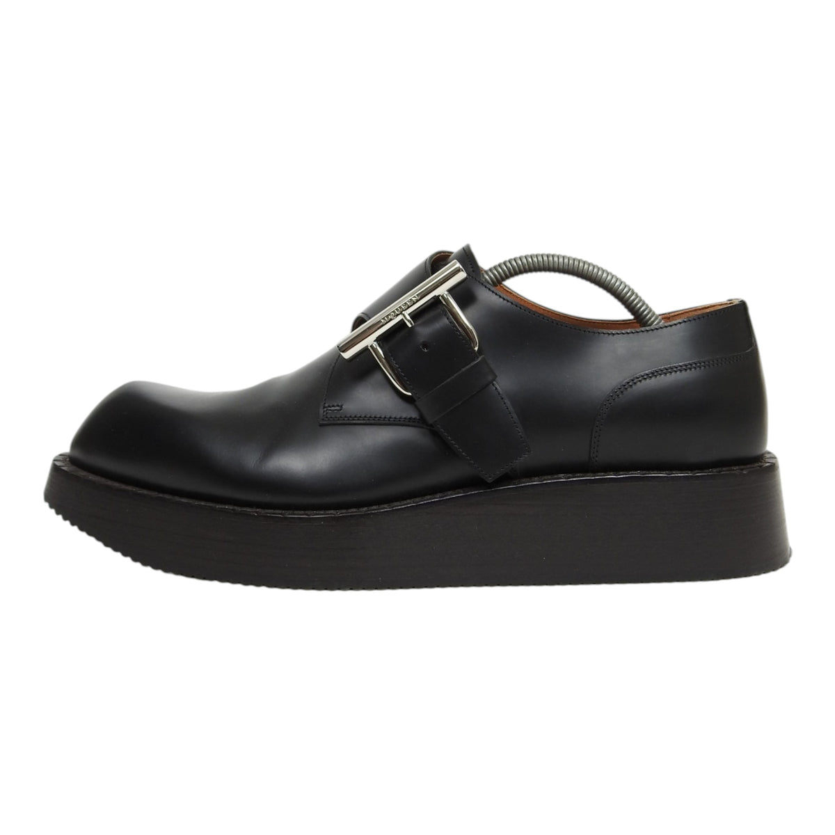 McQueen Monkstrap Creepers Size 42.5