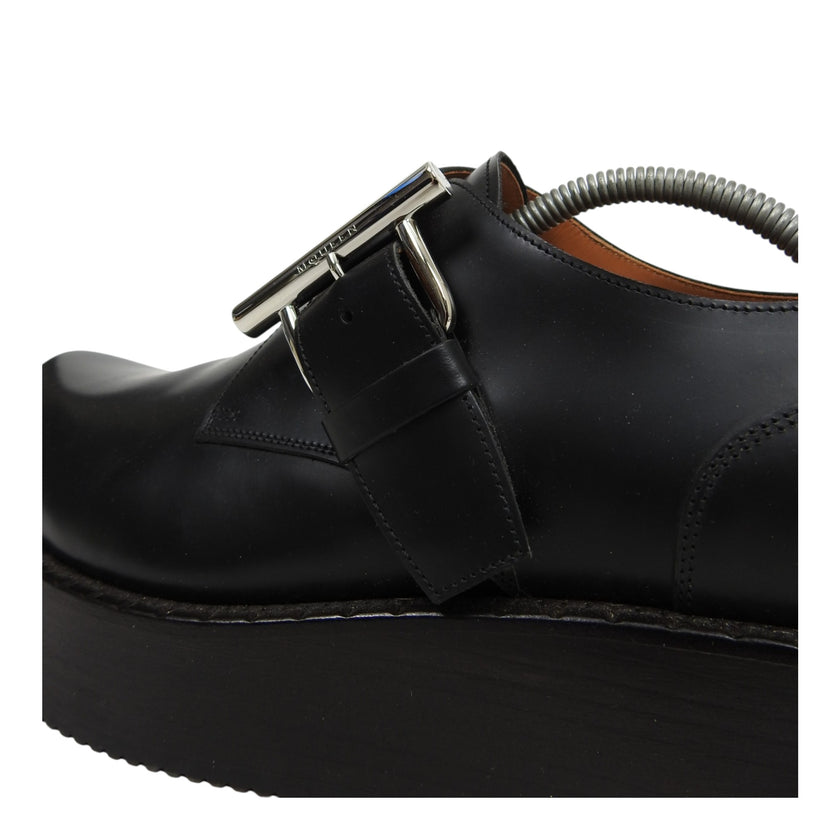 McQueen Monkstrap Creepers Size 42.5