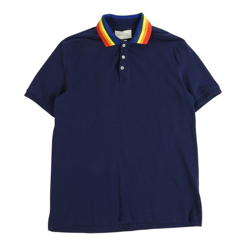 Gucci Embroidered Polo Size XXL