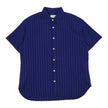 Oliver Spencer Striped SS Shirt Size Medium