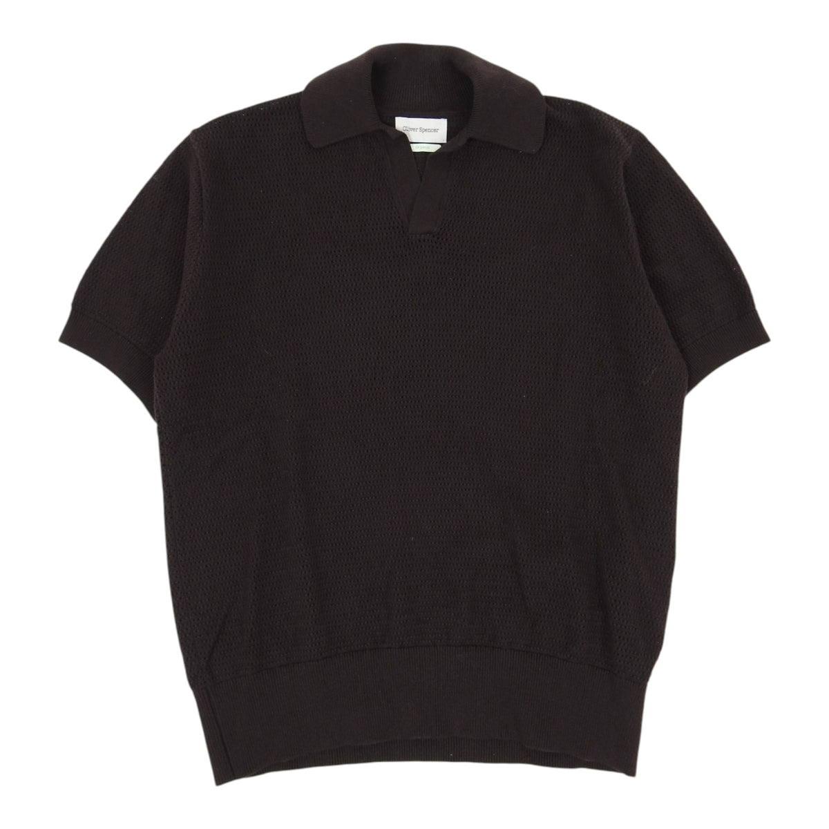 Oliver Spencer Knit Polo Size Medium