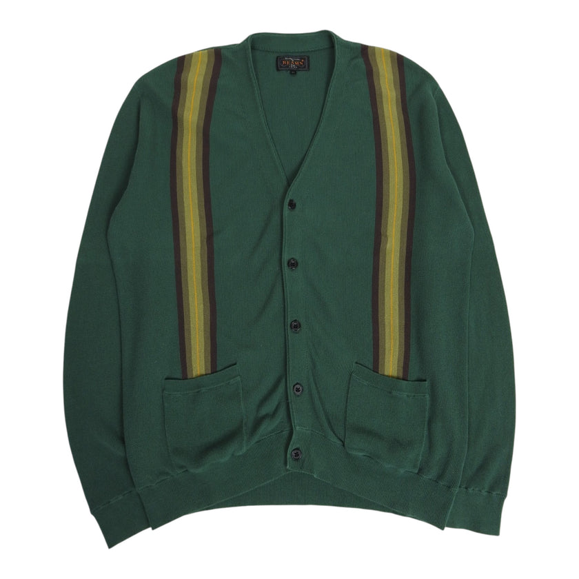 Beams+ Striped Cardigan Size XL