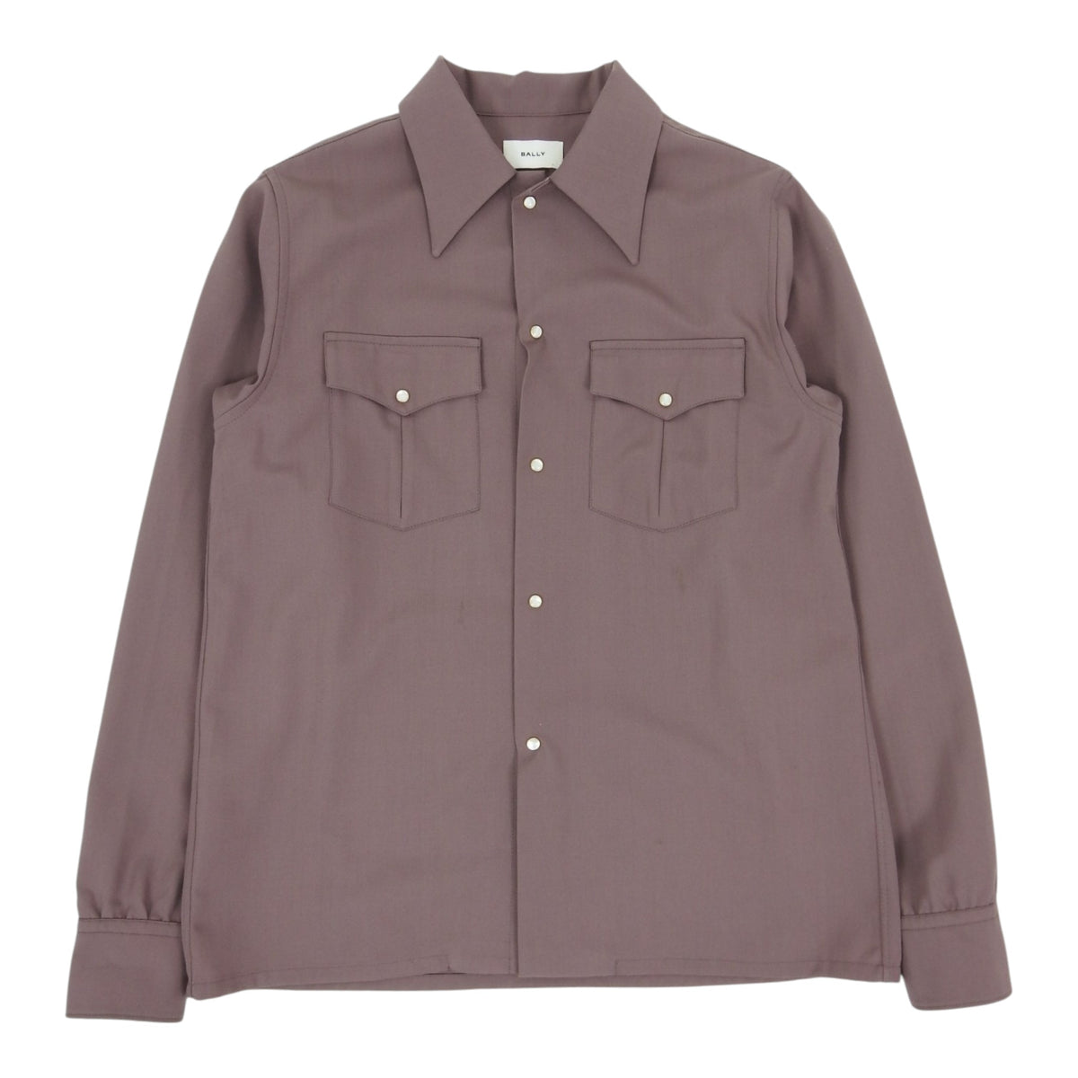 Bally Snap Button Western Shirt Size 46