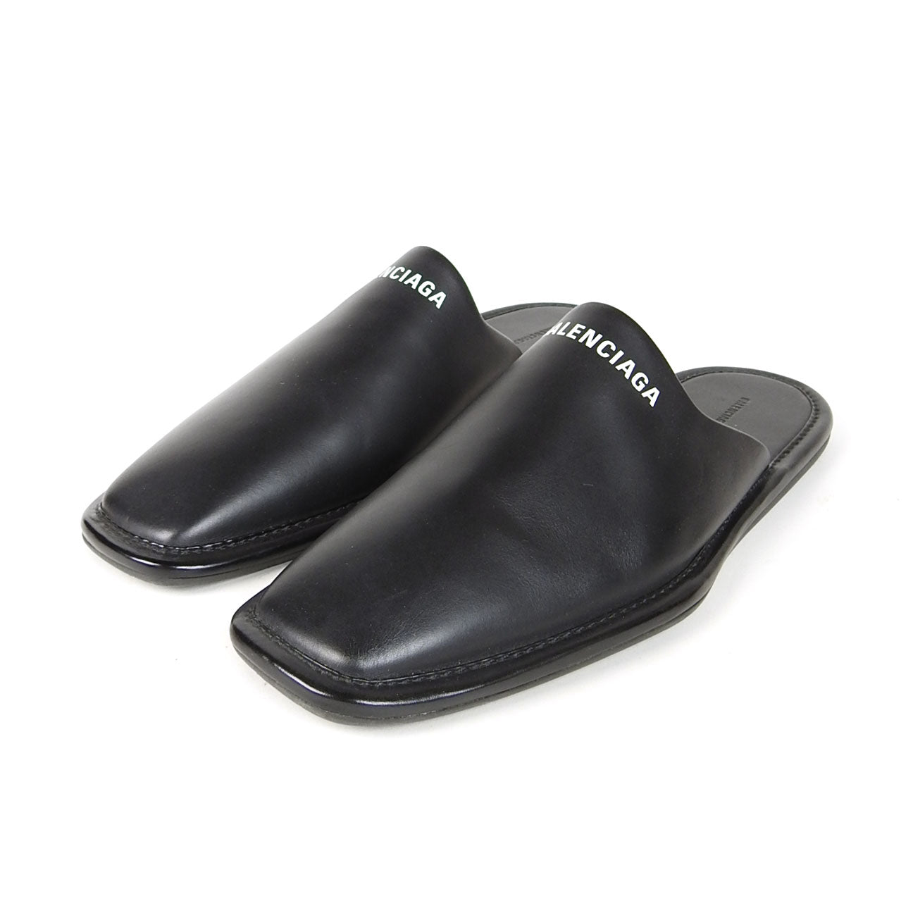 Balenciaga Leather Mules Size 41