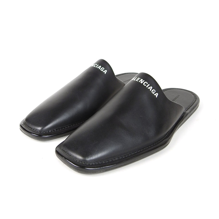 Balenciaga Leather Mules Size 41