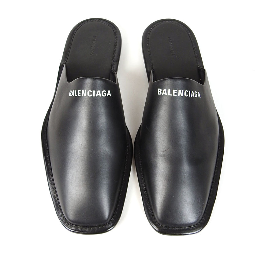 Balenciaga Leather Mules Size 41