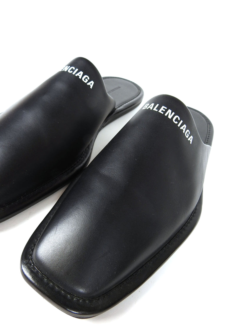 Balenciaga Leather Mules Size 41
