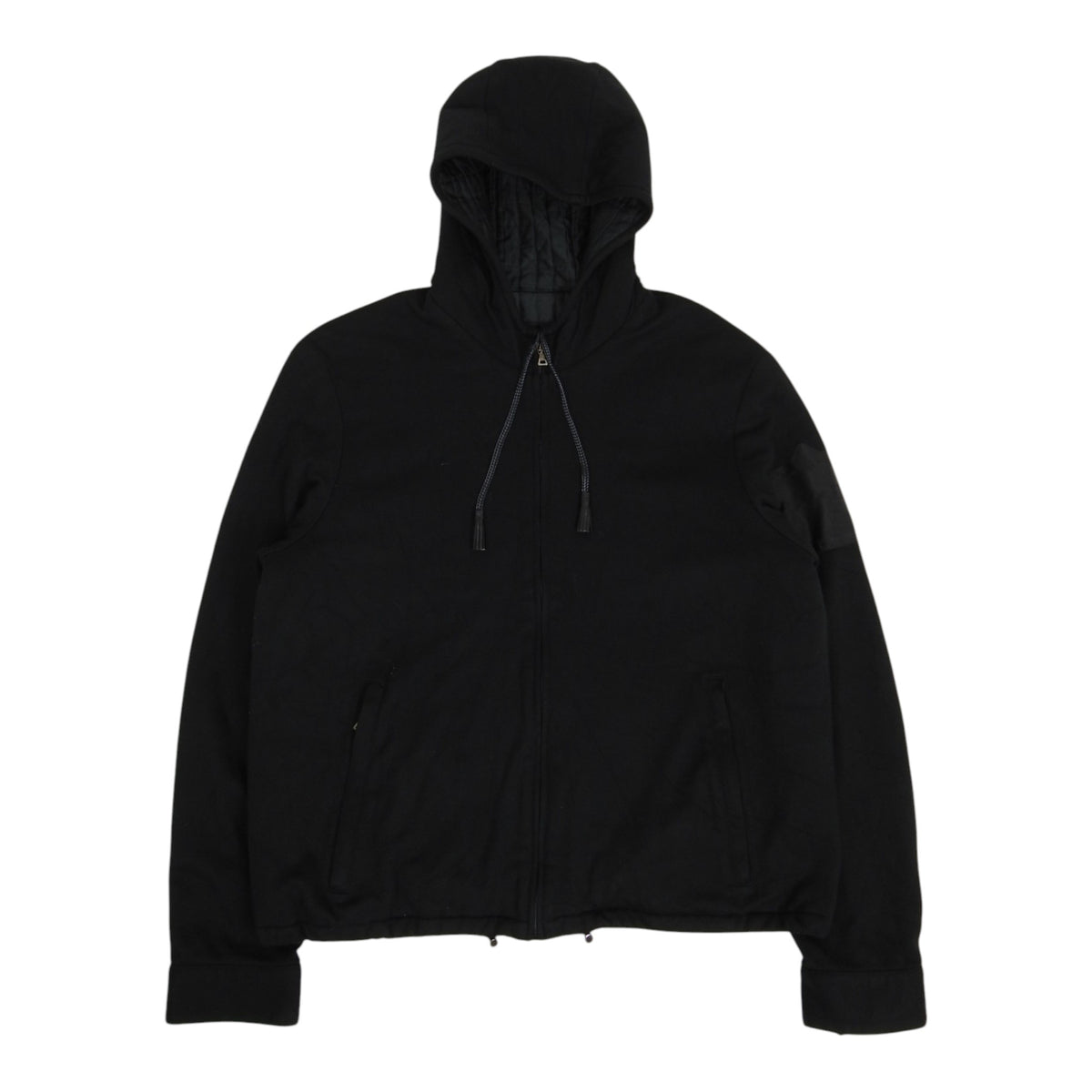 Prada Padded Zip Hoodie Size XXL