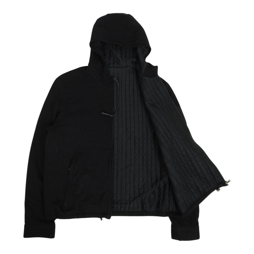 Prada Padded Zip Hoodie Size XXL