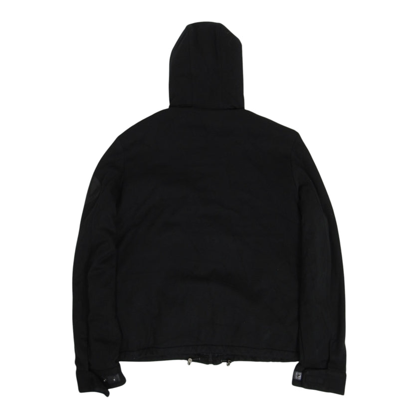 Prada Padded Zip Hoodie Size XXL