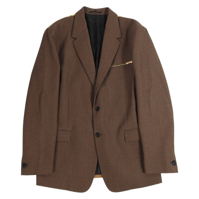 Versace Houndstooth Blazer Size 52