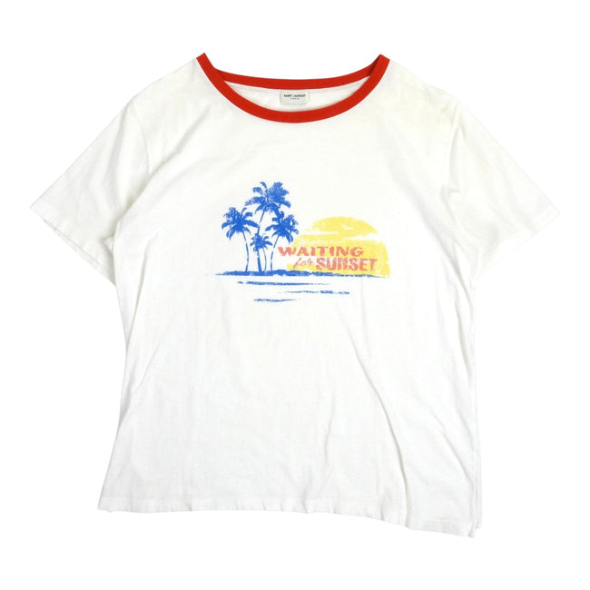 Saint Laurent Paris Sunset T-Shirt Size XL