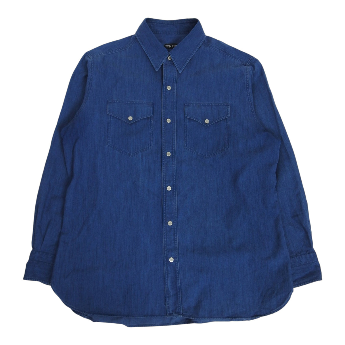 Tom Ford Western Denim Shirt Size 17