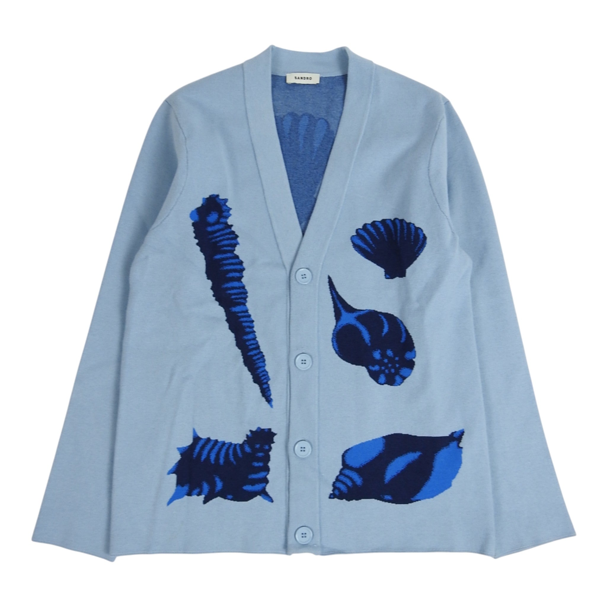 Sandro Shell Cardigan Size Small