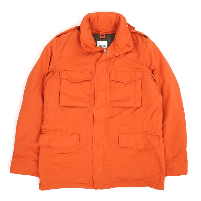Aspesi Orange Field Jacket Size Medium