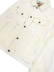 Diesel D-Barcy Painted Denim Jacket Size Small