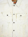 Diesel D-Barcy Painted Denim Jacket Size Small