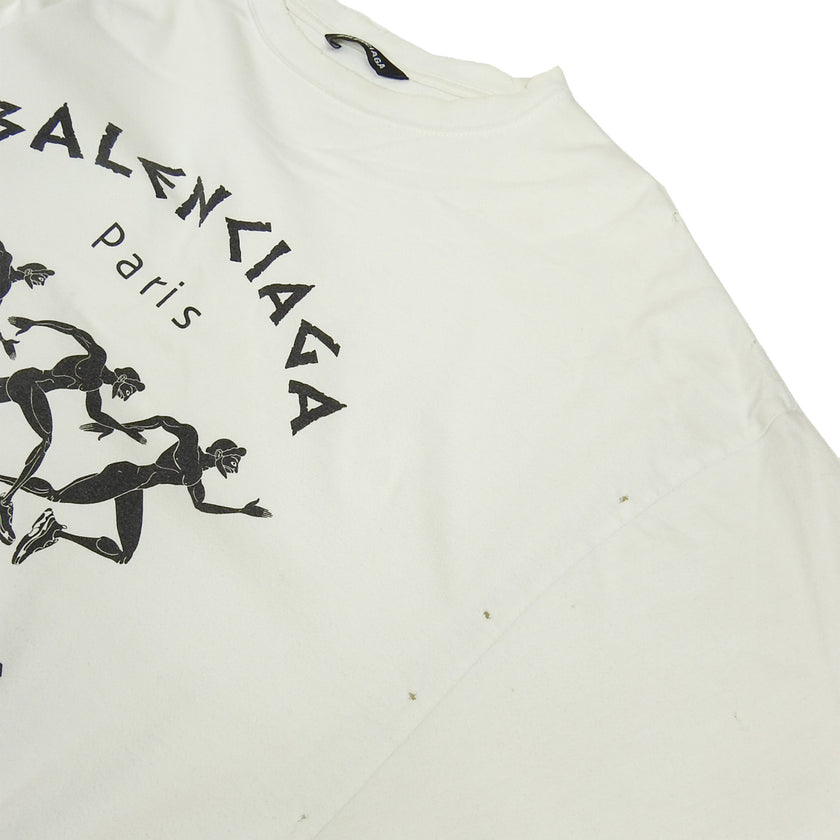 Balenciaga Distressed Long Sleeve Size Medium