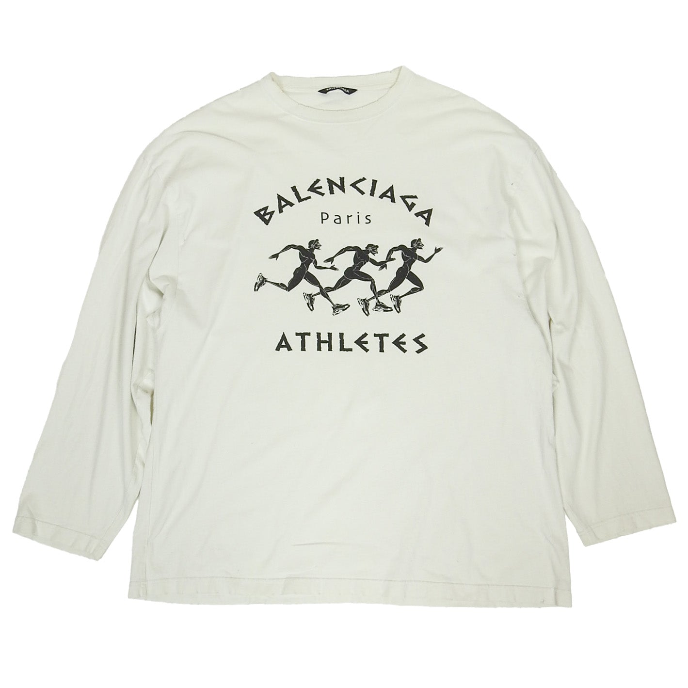 Balenciaga Distressed Long Sleeve Size Medium