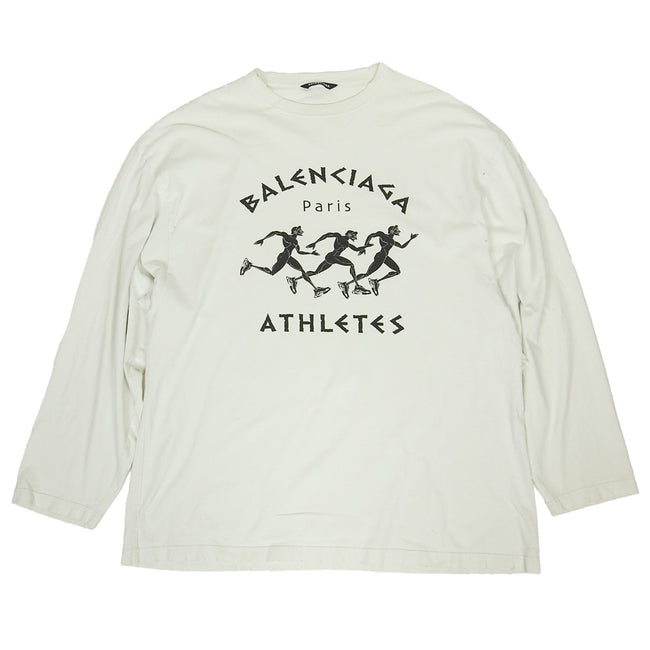 Balenciaga Distressed Long Sleeve Size Medium