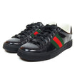 Gucci Black Ace GG Crystal Size 10.5