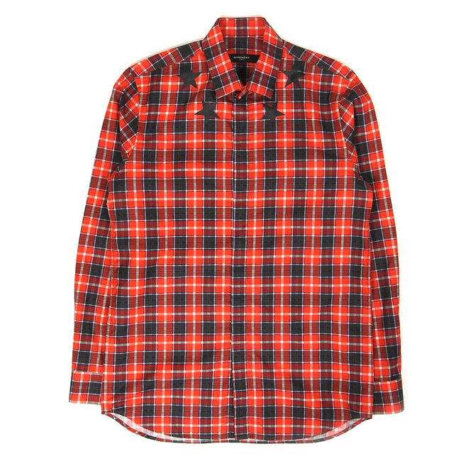 Givenchy Plaid LS Shirt Size 39